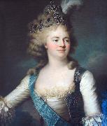 Jean Louis Voille Portrait of Grand Duchess Marie Fyodorovna oil on canvas
